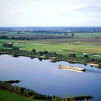 Flußlandschaft Elbe