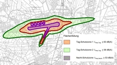 Fluglärmschutzbereich Wunstorf Übersichtkarte