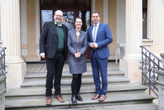 von rechts nach links: Christian Meyer, Miriam Staudte, Olaf Lies