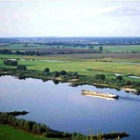 Flußlandschaft Elbe