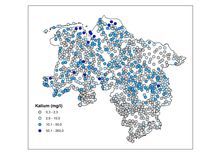 Interaktive Karte zum Grundwasserbericht