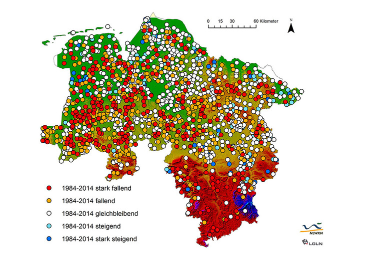 Grundwasserbericht Niedersachsen