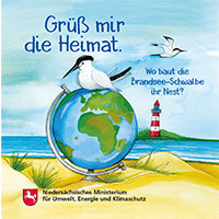 Das neue Kinderheft: Wo baut die Brandsee-Schwalbe ihr Nest?