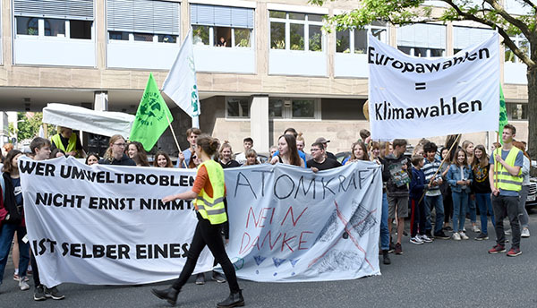 Energieministertreffen Mai 2019 - Fridays for Future