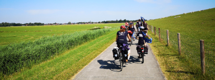 Fahrradtour am Meer