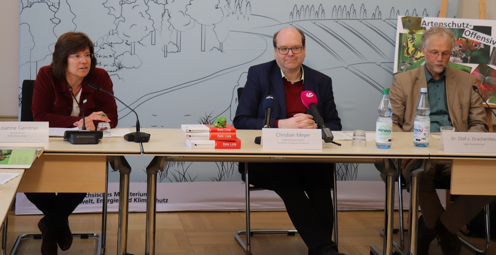von links nach rechts: Susanne Gerstner, Christian Meyer, Dr. Olaf von Drachenfels