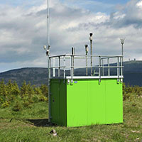 Messstation für das Lufthygienische Überwachungssystem