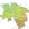 Niedersachsenkarte